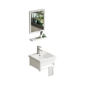 Cool Bathroom Furniture Iron White 450x400x260mm