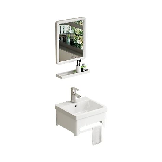 Cool Bathroom Furniture Iron White 450x400x260mm