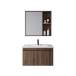 Cool Bathroom Furniture PVC Film 610x470x465mm