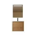 Cool Bathroom Furniture PVC Film Oak 600x460x500mm