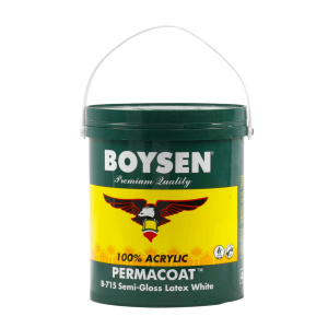 Boysen 715 Perma Semi Gloss Latex White 4L