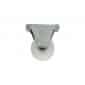 Brad Nylon Caster Rigid 1in