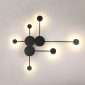 Wall Lamp Silver Black