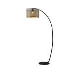 Floor Lamp Grey Silver Gold