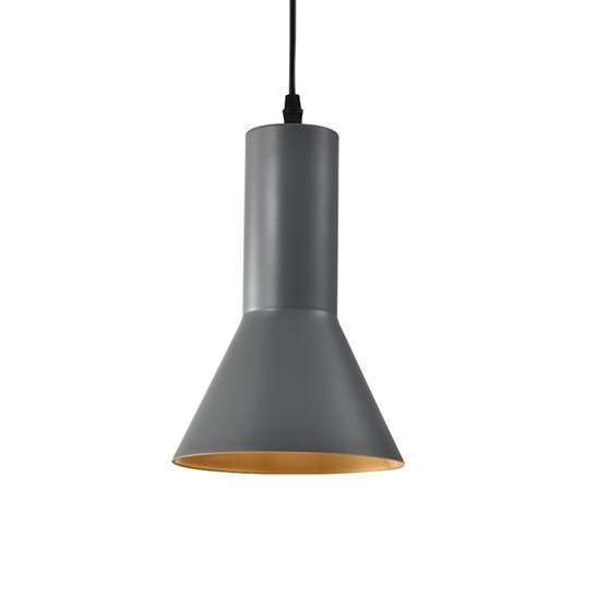 Lamp Grey Silver Gold