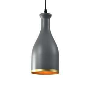 Drop Lamp Grey Silver Gold