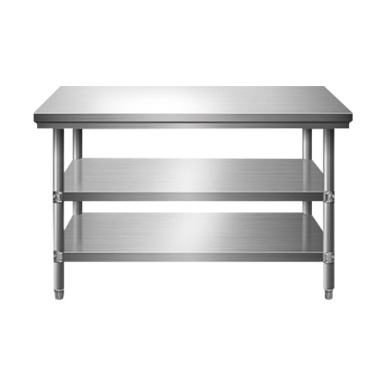 1044885 Kp 3 Layer Worktable Stainless Steel 