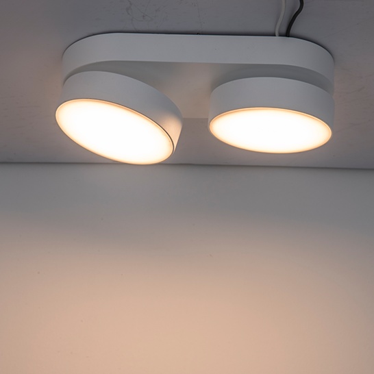 LUTEC SMART Stanos2 Bluetooth Ceiling Lamp White