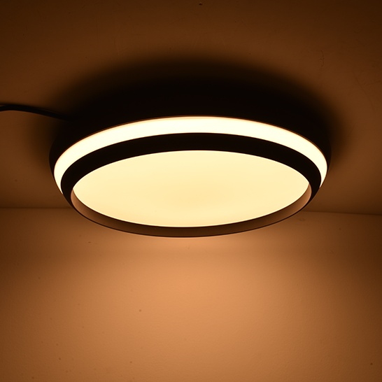 LUTEC SMART Cepa Bluetooth Ceiling Lamp Black