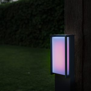 LUTEC, SMART, Qubo, Garden, Lamp, Dark, Grey